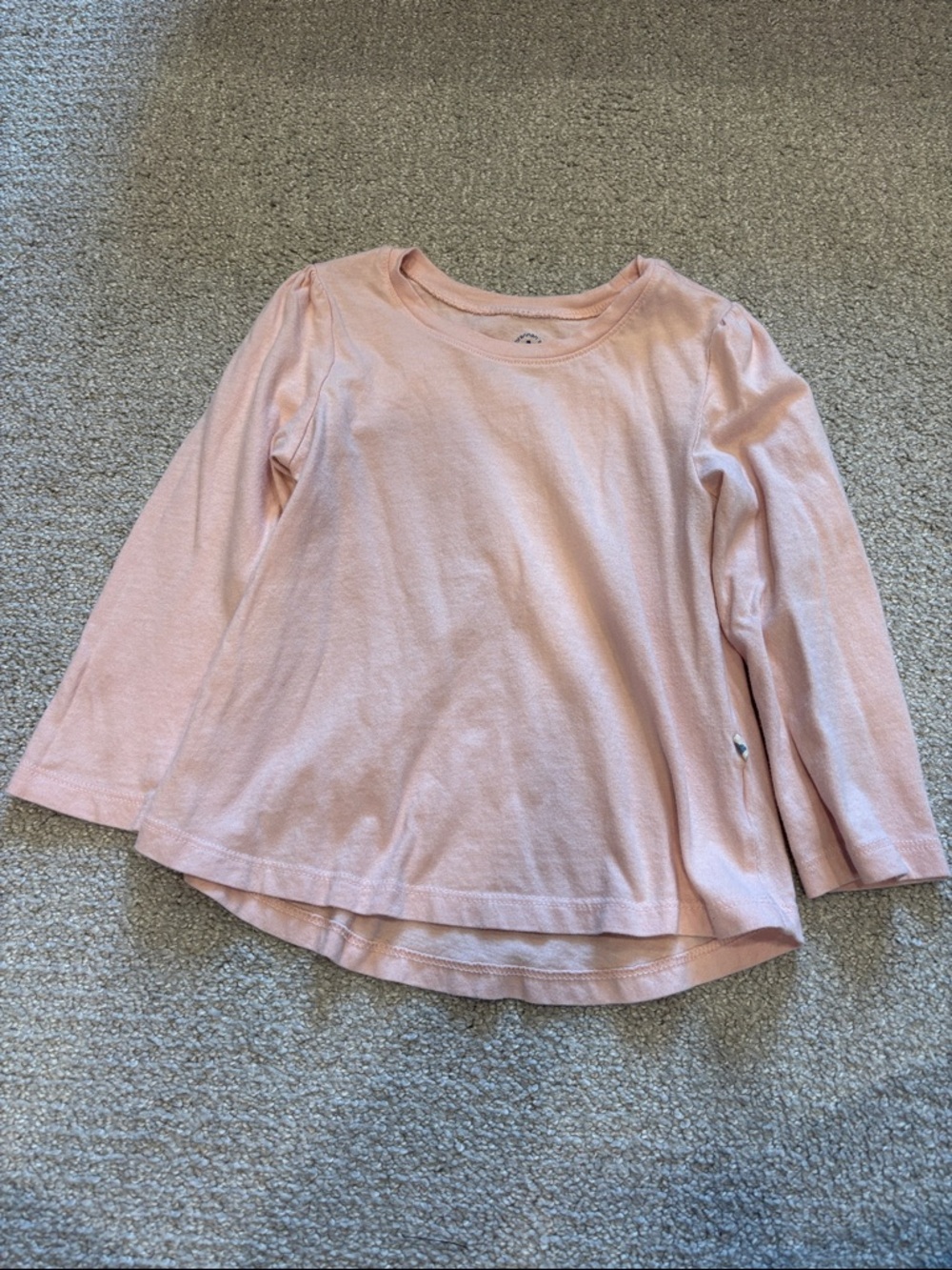 GAP Light Pink Long-Sleeve Girls Top